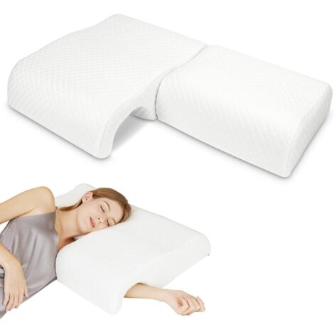 Oreiller Ergonomique en Mousse à Mémoire Oreiller de Repos Romantique pour Couple Coussin Cervical Oreiller pour Le Bras (1/5)