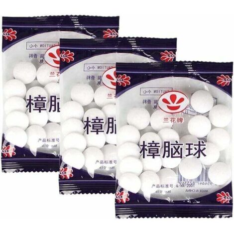 Prévenir Les Mites 200 pièces de Boule Anti-Insectes Anti-Mites désodorisation des Toilettes Protection des placards Soins de Jardinage