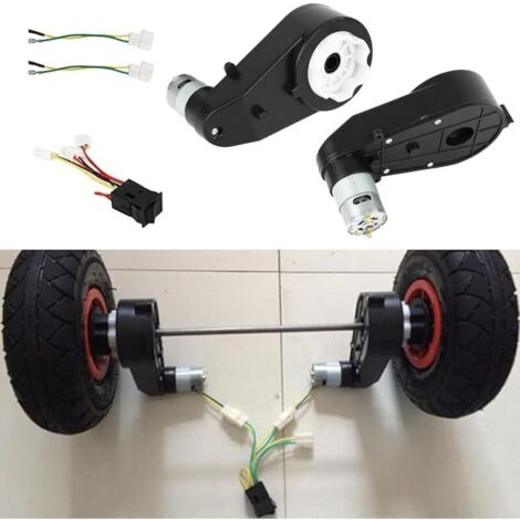 Lot De 2 Moteurs électriques RS550 – 12V 18A 160W – 40000 Tr/min – Pour Voiture Enfant Et Modèles RC – Pièce Détachée