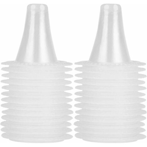 400pcs Embouts pour Braun thermomètre auriculaires, capuchons couvre filtres de sonde de rechange lentilles de Protection, couvercle de remplissage pour différents types de thermomètres numériques (1/5)