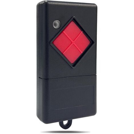 Télécommande d'ouverture de porte de garage - 1 pièce - 40,685 MHz - Compatible avec Dicket MAHS40, MAHS40-01, MAHS40-04 - 40 MHz - Télécommande 1 canal - Bouton rouge (1/5)