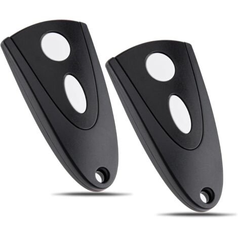 2 Pack Émetteur Porte De Garage Compatible avec Novoferm Novotron 502 MAX43-2 512 MIX43-2 MNHS433-2, 433,92MHz (1/5)