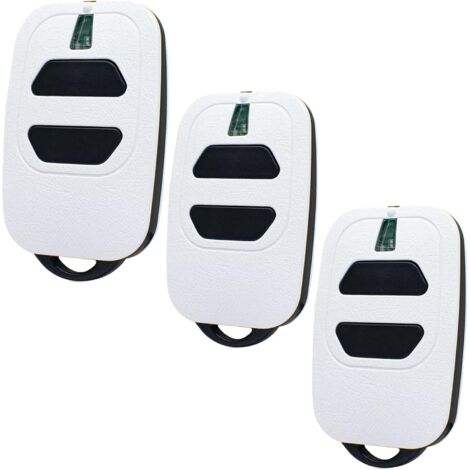 Lot de 3 émetteurs portatifs pour porte de garage - 433,92 MHz - Compatible avec DEA GTI2/4, GT2/4, Mio TR2/4, Mio TR2N/4N (1/5)