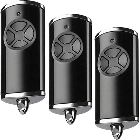 Lot de 3 émetteurs portatifs pour porte de garage 868.3 BS MHz - Telecommande Garage Compatible avec HSE-4-868-BS, HSE2-868-BS, HS4-868-BS, HS1-868-BS, HSS4-868-BS, HSP4-868-BS (1/5)