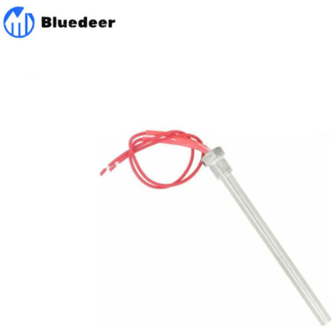 INDUSTRIAL Bougie Allumage Poele à Granulés Resistance Poele Pellets Longueur: 150 mm Diamètre: 10 mm Puissance: 300 W Tension: 220 V Chaleur Rapide