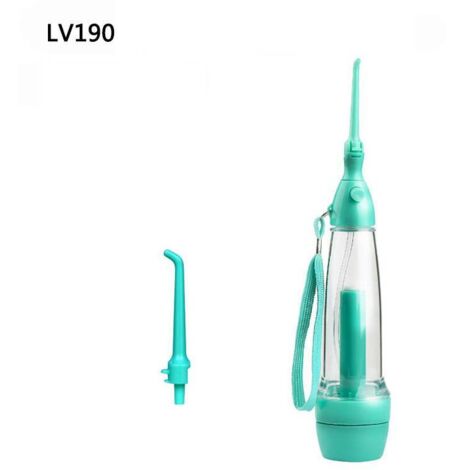 Hydropulseur - Hygiène Bucco-Dentaire Par D'eau,Irrigateur Dentaire Manuel Pour Et Adultes Dès 5 Ans Utilisation Quotidienne Maison Voyage Salle De Bain Pour Débutants Et Soin Des Gencives