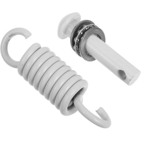 1 ensemble de kit de suspension de chaise suspendue avec clé à ressort et amortisseur, accessoires de chaise suspendue pour porche et jardin (1/5)