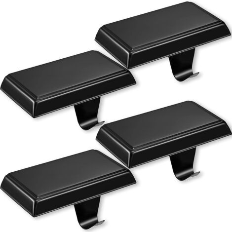 Lot de 4 supports de chaussettes de Noël réutilisables pour cheminée(12.56.7cm), décoration de Noël à suspendre au sol (1/5)