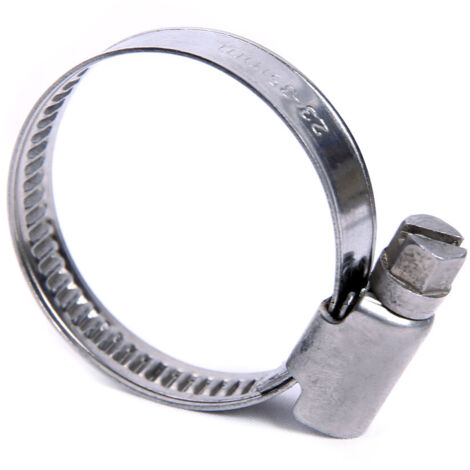 Wiltec – Collier de serrage à crémaillère inox 304 – Largeur 9mm – Plage de serrage 60-80mm – Fixation pour tuyaux légers à parois lisses (1/5)