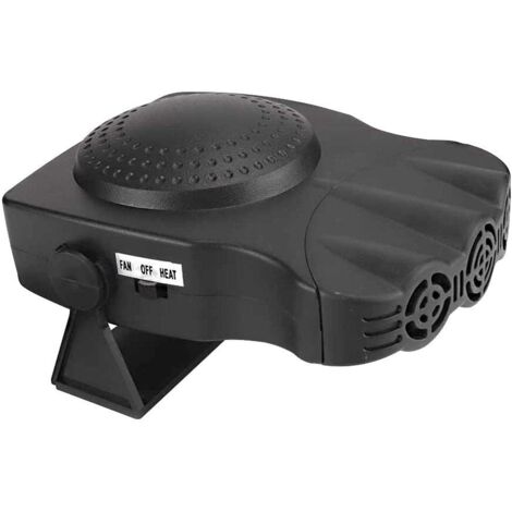 Chauffage de voiture, chauffage rapide 2 en 1 avec fonction de chauffage et de refroidissement, antibuée, 12 V, 150 W, allume-cigare à 3 prises, noir (1/5)