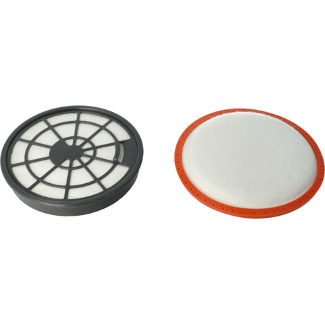vhbw Lot de filtres compatible avec Dirt Devil DD2620, DD2620-0, DD2620-1, DD2620-2, DD2620-3 aspirateur - 2x Filtres de rechange (1/7)