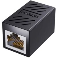 Coupleur RJ45, coupleur Ethernet en ligne pour Cat8/Cat7/Cat6/Cat5e, adaptateur d'extension Ethernet 1000 Mbit/s, connecteur LAN pour routeur, modem, commutateur, extension réseau, femelle vers femell