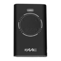 Telecomando FAAC XT4 433 SLH NERO