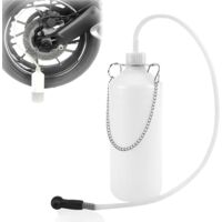 Pompe À Liquide De Frein,1 L - Avec Tuyau De 60 Cm,Purgeur De Frein Voiture,Purgeur De Frein,Purgeur De Frein Moto,Purgeur Frein,Purgeur Manuel Pour Liquide De Frein,Pour Cylindres, Automobiles Motos