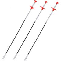 3 Pièces Pince Telescopique Flexible 60 Cm,Pince À Griffes Flexible,Pince Telescopique,Furet Deboucheur Canalisation,Furet Plomberie,Furet Canalisation,Pour Cuisine,Salle De Bain,Baignoire