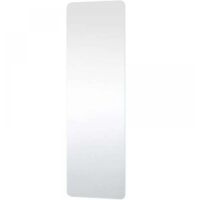 Miroir mural auto-adhésif facile à retirer, plaque de miroir résistante aux chocs en résine PET, miroir de sécurité mural pour la décoration intérieure (H 150 x L 50 cm)