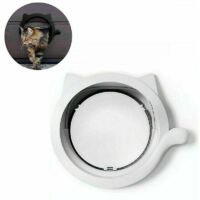 Chatière pliable, chatière pour chien, chatière blanche