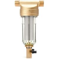 Spin Down Sediment Water Filter, Reusable Water Filter for Spin-Down Sediment Filter for Well Water Pipe Sediment Filter (1/2" Male Thread)