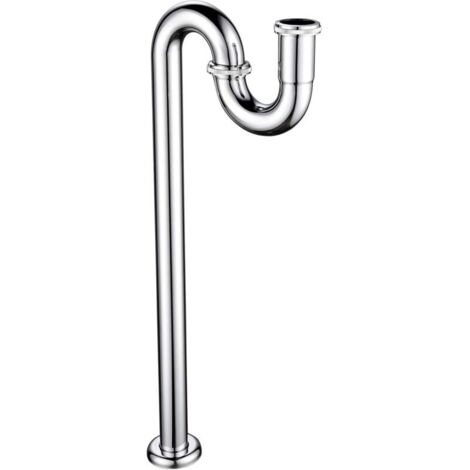 WT04 Designer basin siphon in chrome-plated brass 1 1/4 (1/5)