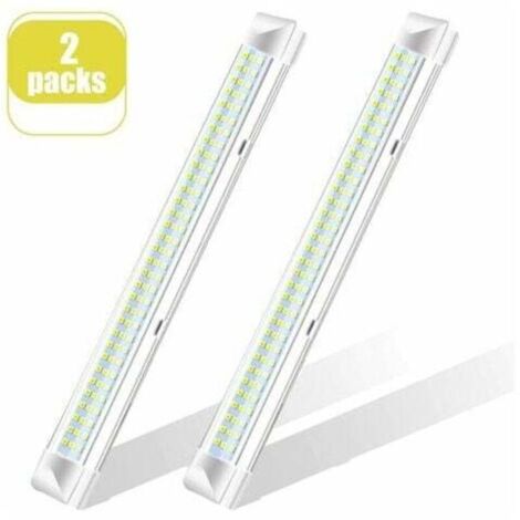 LED Light Bar, DC 12-80V Car Interior Light, Closet Light/Universal Lighting for Cabinet/Car, Truck, Vehicle, Camper Van, Boat, Ceiling Light (108 LEDs, 2PCS) (1/4)