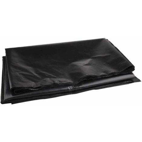 3m pond liner made of HDPE polyethylene – black, for fish ponds, streams, fountains and water gardens (1/5)