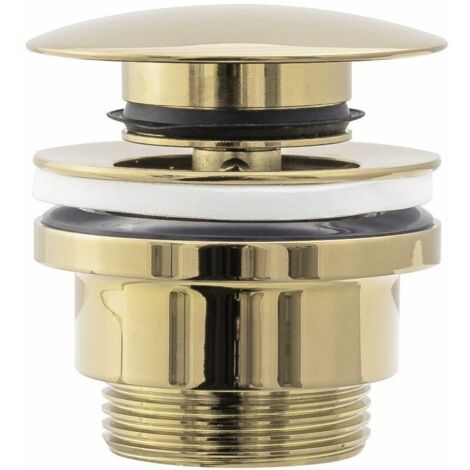 Universal basin tap plug REA gold (1/3)