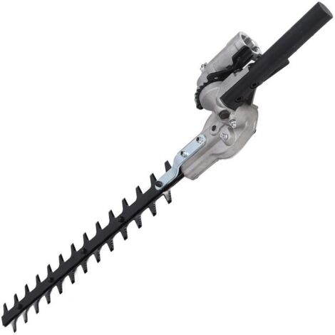 Hedge Trimmer Head, Double Blade Hedge Trimmer Head, Hedge Trimmer Accessory, 26mm Hedge Trimmer Blade Attachment Replacement Parts for Brushcutters and Trimmers