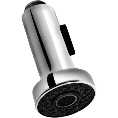Hand shower, kitchen fittings, 2 nozzles, shower head, replacement hand shower for kitchen mixer, coating, G1/2 inch/61008 (1/4)