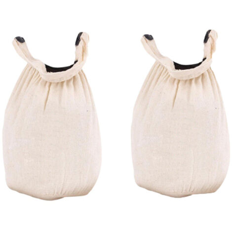 Set of 2 Organic Cotton Bath Faucet Filters  Bathtub Water Purifier for Sensitive Skin  Nourishing Chlorine Filter for Hair and Skin