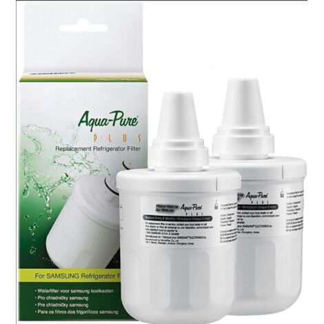 Pack Compatible Samsung DA29-00003F Aqua-Pure Plus Refrigerator Filters Compatible with 3G, 3A, 3B, 3D DA97-06317A HAFCU1 WF289 WSS-1 WFC2201 HDX FMS-1 RWF1100A.