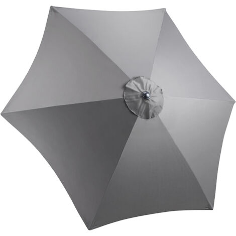 Replacement Parasol Canopy - 2.7m - Grey