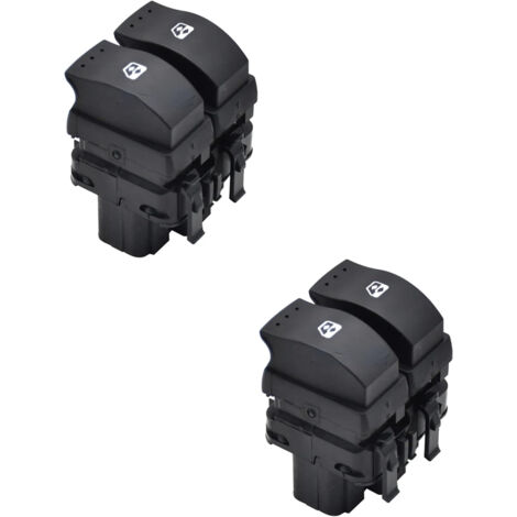 Piece, Power Window Master Switch, Front Left, 2 Buttons, for Opel Vivaro (F7) 2003-2017, 10 Pins, OEM Part Number: 8200060045 (1/5)