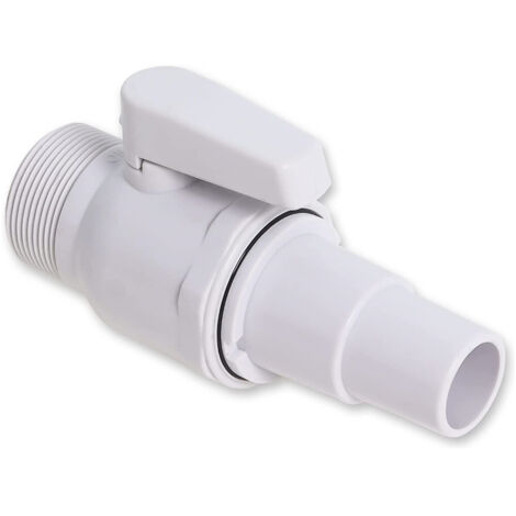 SP0729 Econoline 2-Way Ball Valve Compatible with Hayward Pool Filters, MIP 1.5" x 1.5" - 1.25", Corrosion Resistant Valve, 50 Psi Max Pressure (1/4)