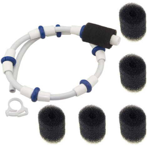Suitable for Polaris 280 380 180 tail B5 cleaning hose + 5 foams + 1 retaining clip (1/4)