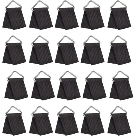 20 Replacement Triangle Trampoline Buckles, Reinforced V-Rings for Trampoline Repair (1/5)