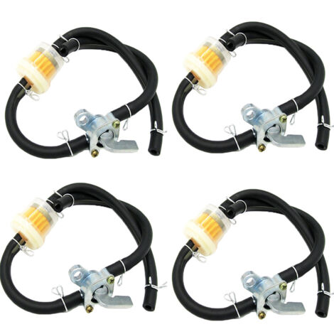 4 Piece Set, Universal Fuel Circuit Breaker Universal Carburetor Circuit Breaker Universal Carburetor Circuit Breaker for Generating Engine Fuel Tank (1/5)