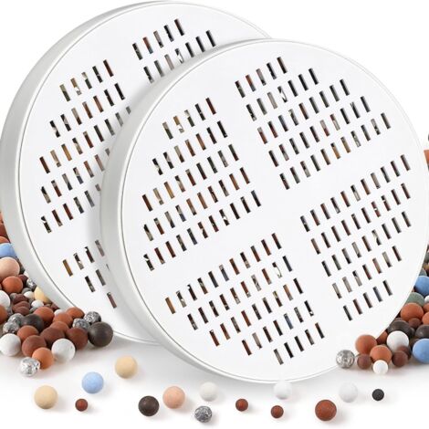 2 Pack Vitamin C+E+A Replacement Filters for Hex Shower Heads