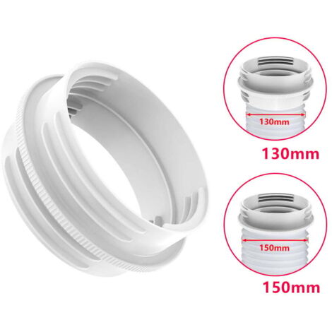 Portable Air Conditioner Exhaust Hose Adapter: Internal and External Interface for Mobile Air Conditioners (150mm/130mm)