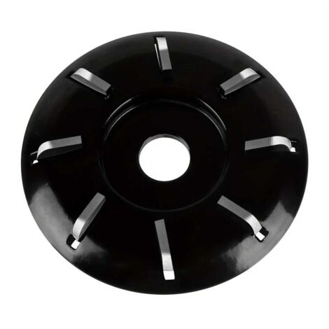 Wood Carving Disc, Six-tooth Woodworking Scraper, Wood Disc Grinder, Wood Carving Disc Wheel, 8-tooth Electric Saw Milling Tool, 16mm Inner Diameter (1/4)