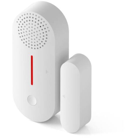 WiFi Door Sensor Alarm: Smart Door Window Sensor with 90dB Alarm and App Notification, Wireless Door Open Contact Sensor for Burglar Alarm