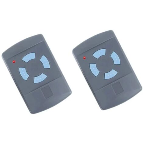 2PACK Sdre HSM4 868MHz Garage Remote Control with 4 Buttons Blue Color Replace Hormann 868MHz Transmitters HS4 HSM2 HSP4 868 HS1 868 Tubauto HSM4 868 Tubauto HS4 868Frequency