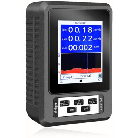 Geiger counter – dosimeter radiation detector for measuring β、Y radioactivity, X-ray detection, black XR1-B black