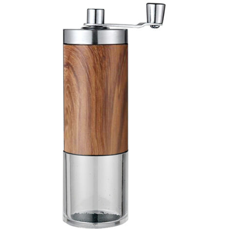 Manual Coffee Grinder - Stainless Steel - Portable Coffee Bean Grinder - Ideal Freshly Ground Espresso at Home, in the Office or on the Go (1/5)