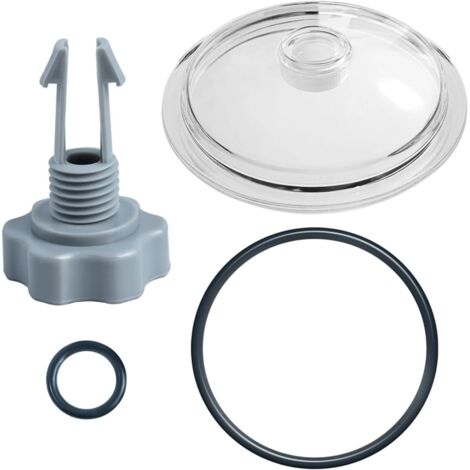 Leaf catcher cover with O-ring and valve for Intex SF80110-1 sand filter pump 12 inch/SF80110-1 leaf catcher cover (1/5)