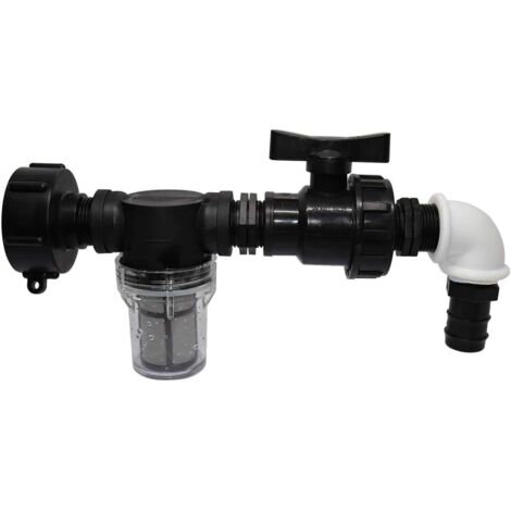 IBC Tank Adapter with Filtration, Garden Hose Adapter/22mm (1/5)