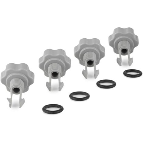 4 Pack 10460 Air Safety Valve with O-Ring, Replacement Parts Seal Kit 25003 for Swimming Pool Filter Pumps 1500 GPH and Below