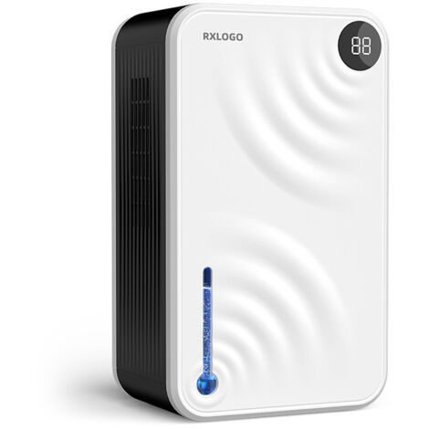 The dehumidifier switches off automatically (dehumidifier with white LED display, room size: 40 m²) (1/5)