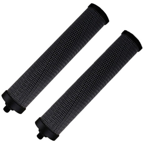 2 Pack, 10 Inch Lockable Activated Carbon Purifier Filter Kit Activated Carbon Rod Coconut Shell Carbon Walnut Shell Carbon Suitable Filter Accessories