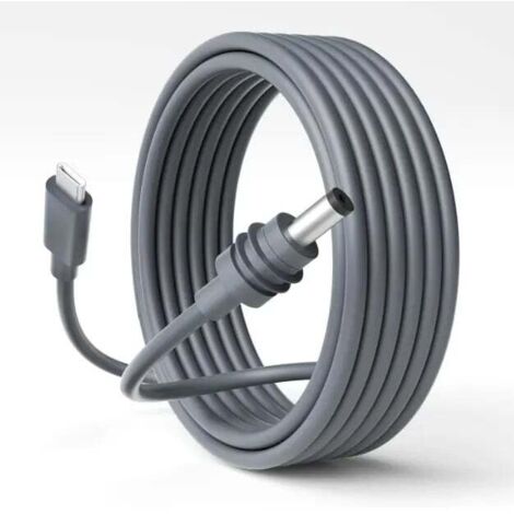 Starlink Mini USB C to DC Power Cable, 3M 100W USB Type C to DC Power Cable for Starlink Mini, 18AWG Waterproof, Compatible with 100W+ PD Chargers, Power Banks, and Vehicle DC Power Supplies.