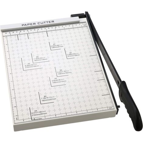 Meykey Professional Paper Cutter for Photo, Paper, Cardboard, A4 Size, White (1/5)